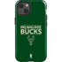 NBA Milwaukee Bucks Standard - Green iPhone 15 Impact Case